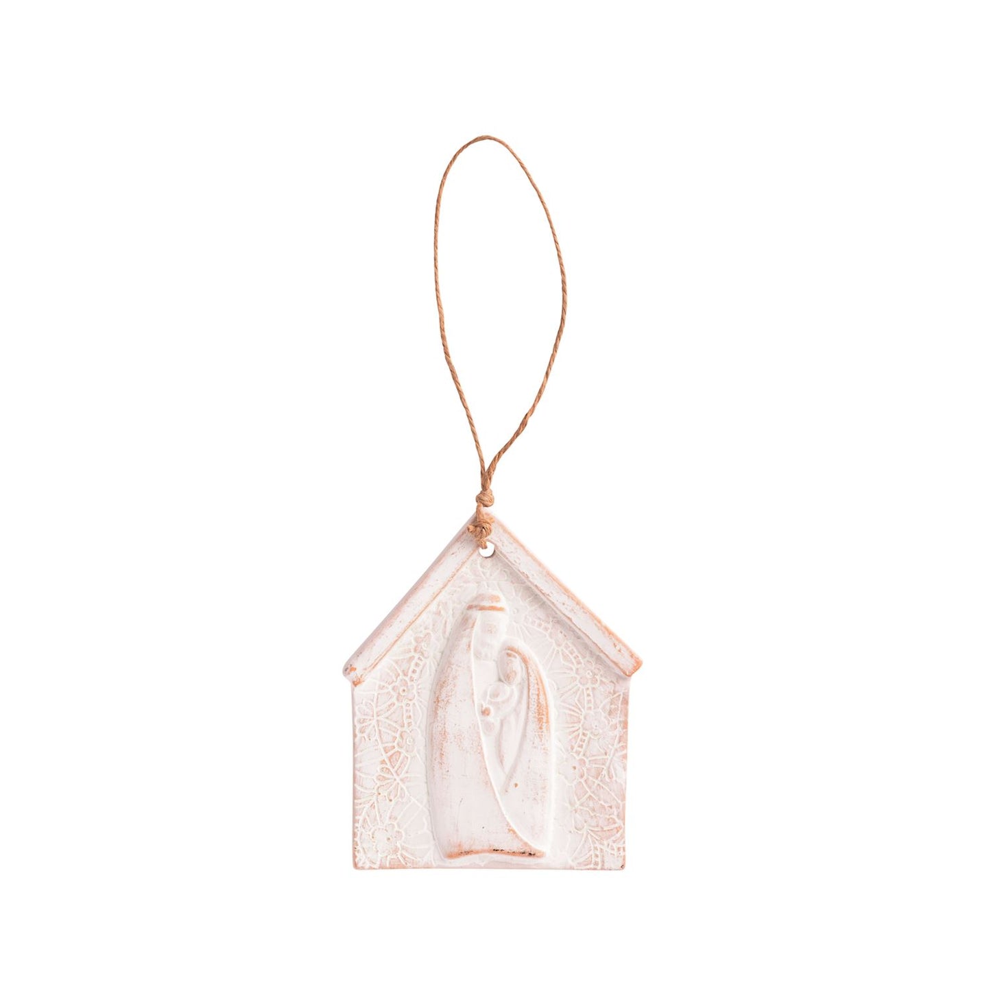 Nativity Lace Ornament