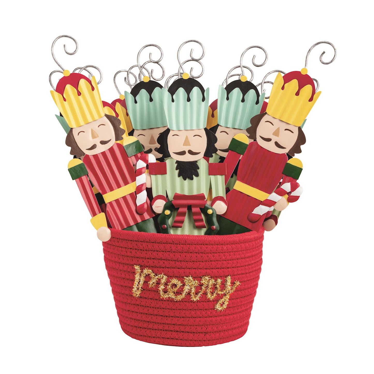 Nutcracker Metal Ornament