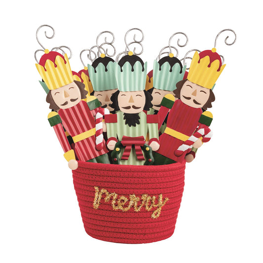 Nutcracker Metal Ornament