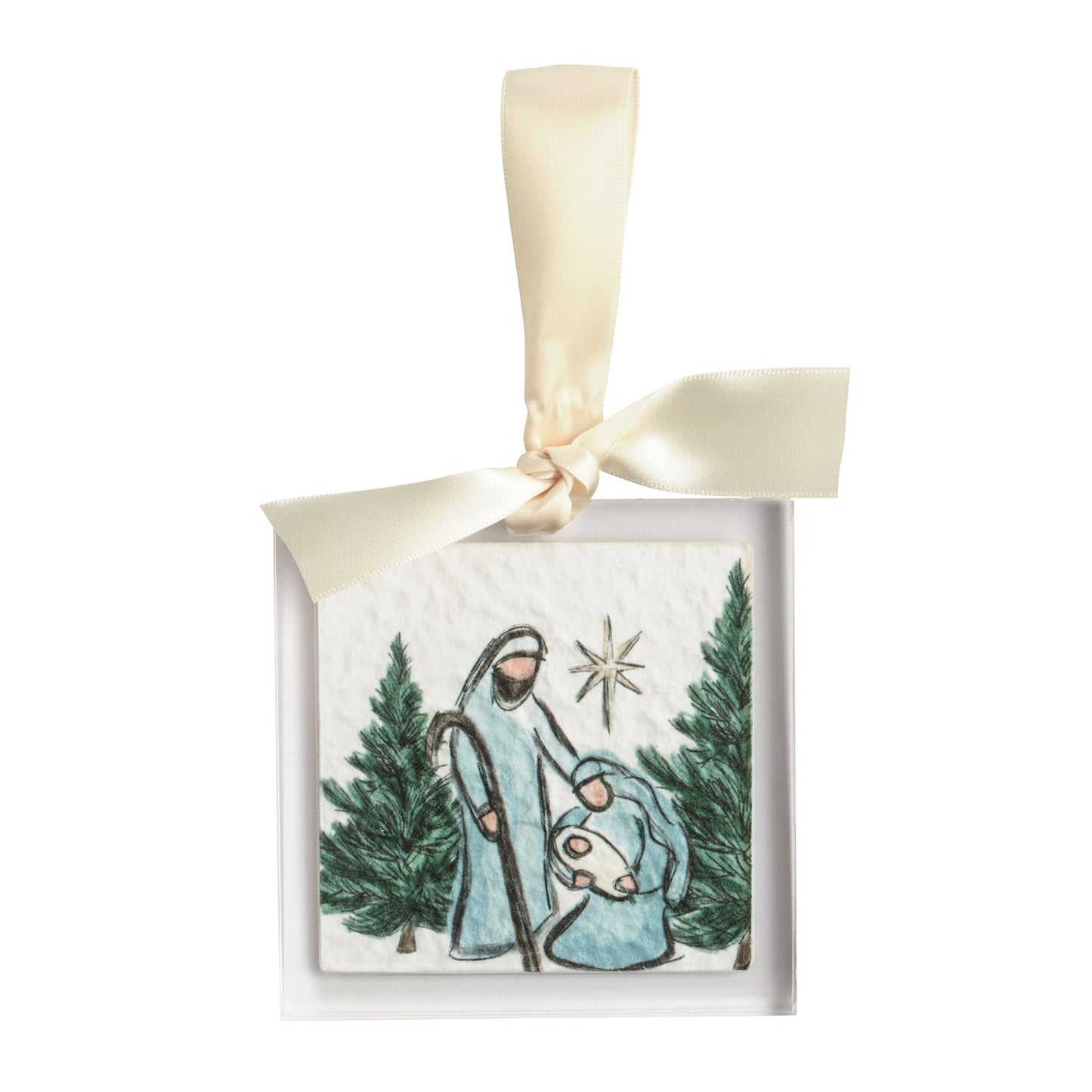 Mary Acrylic Ornament