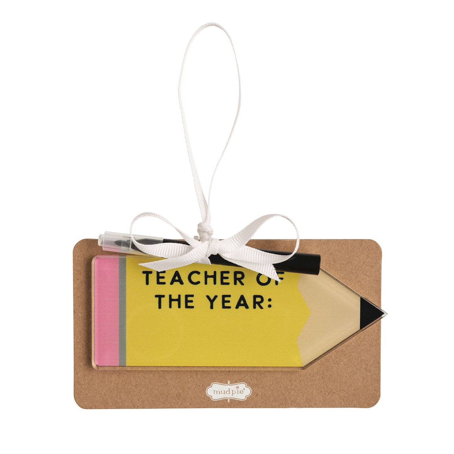 Pencil Personalize Me Ornament Set