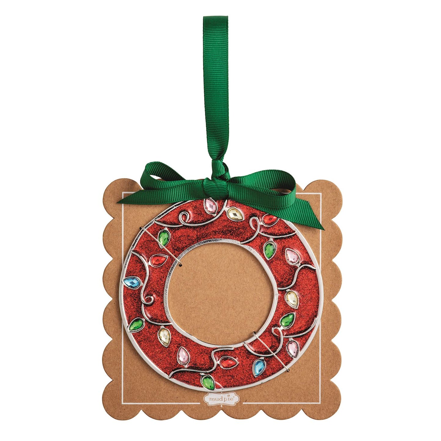 Enamel Initial Ornaments