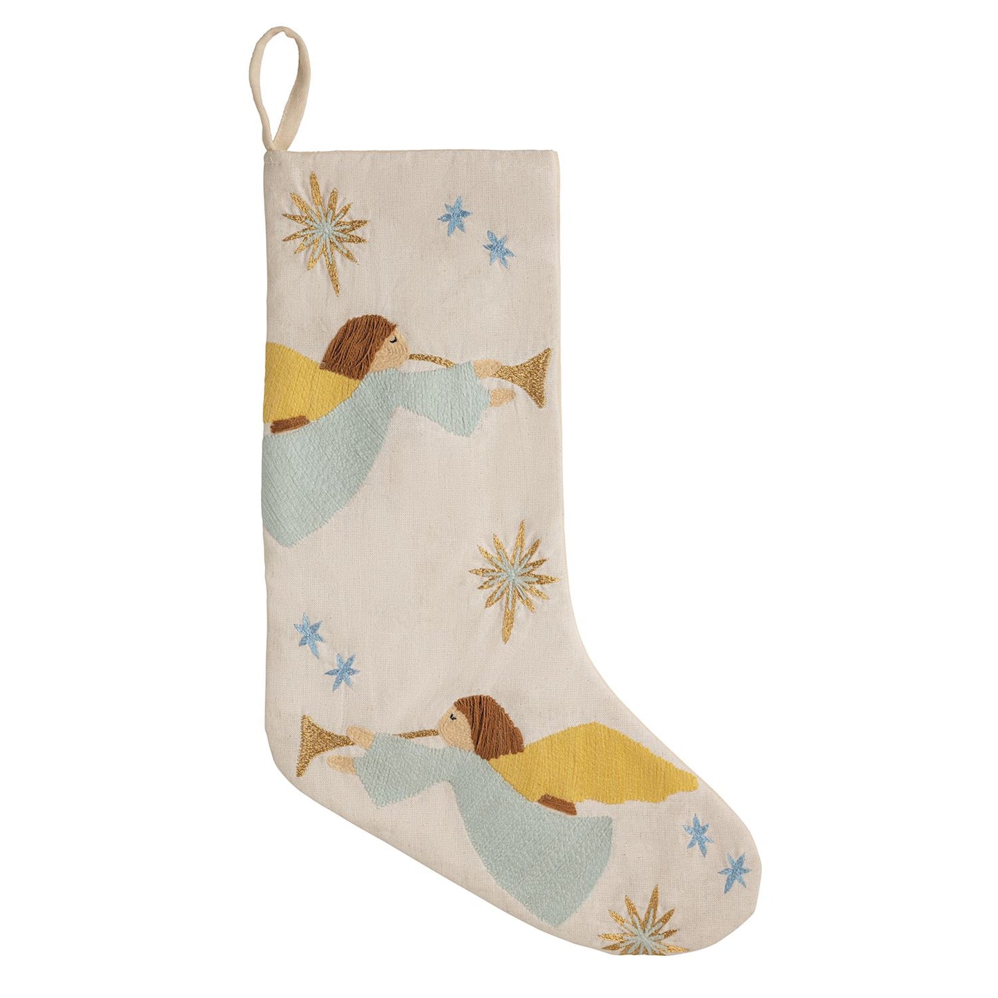 Angel Nativity Stocking