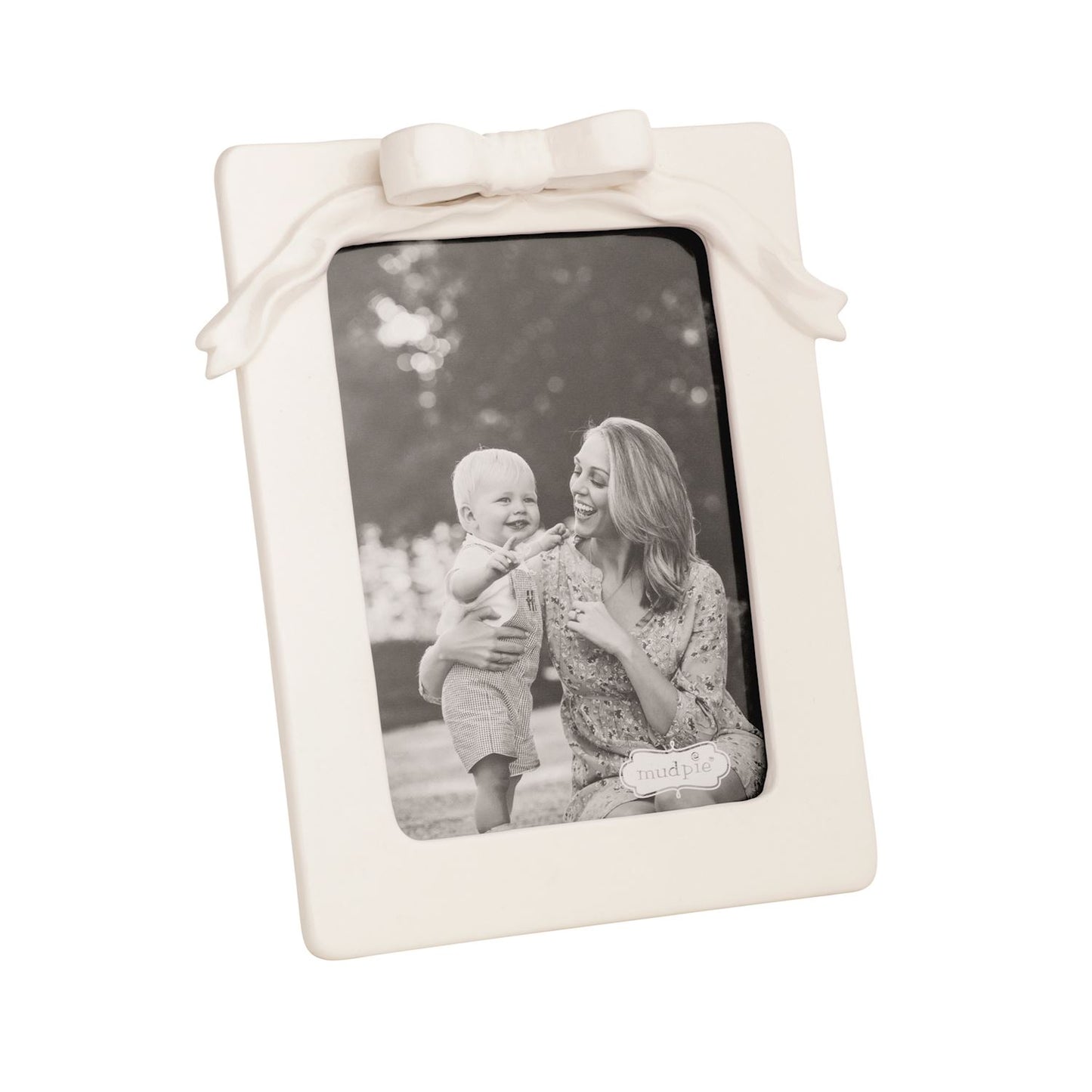 Lg Bow Ceramic Frame 5x7