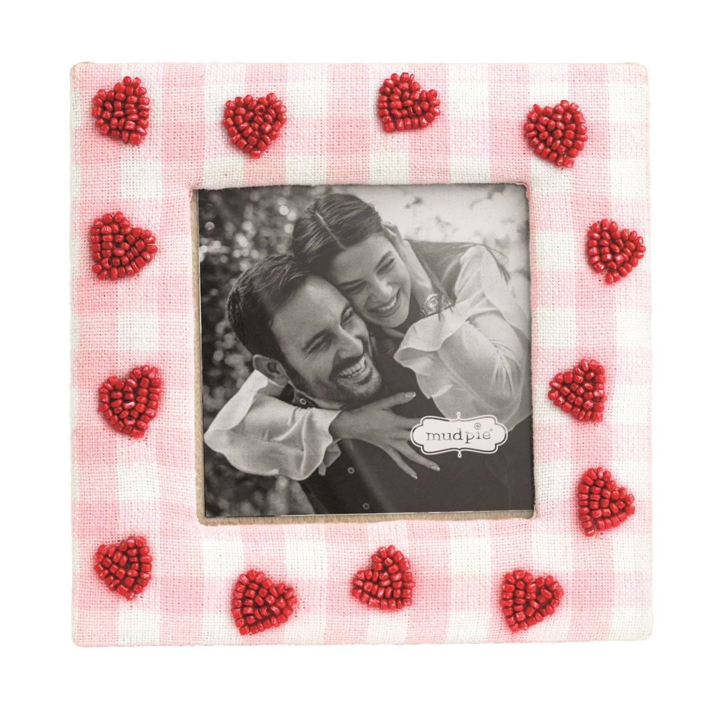 Hearts Valentine's Beaded Frame