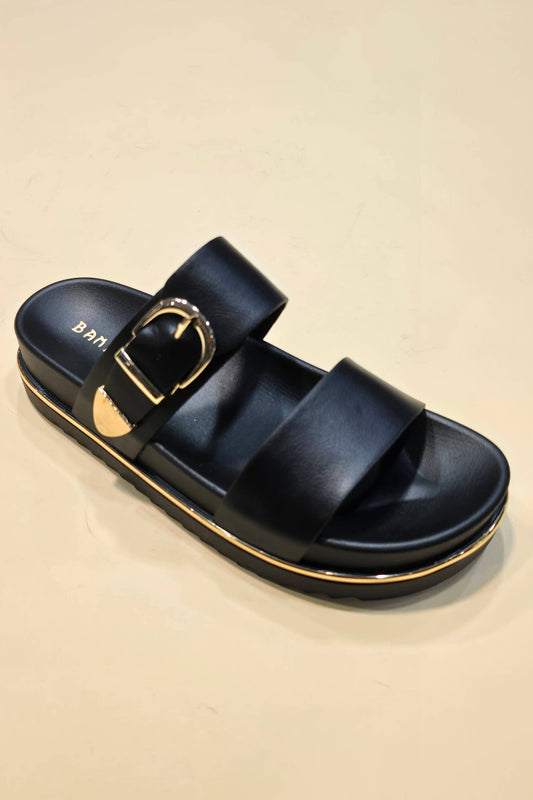Women's Double-Strap Platform Slide