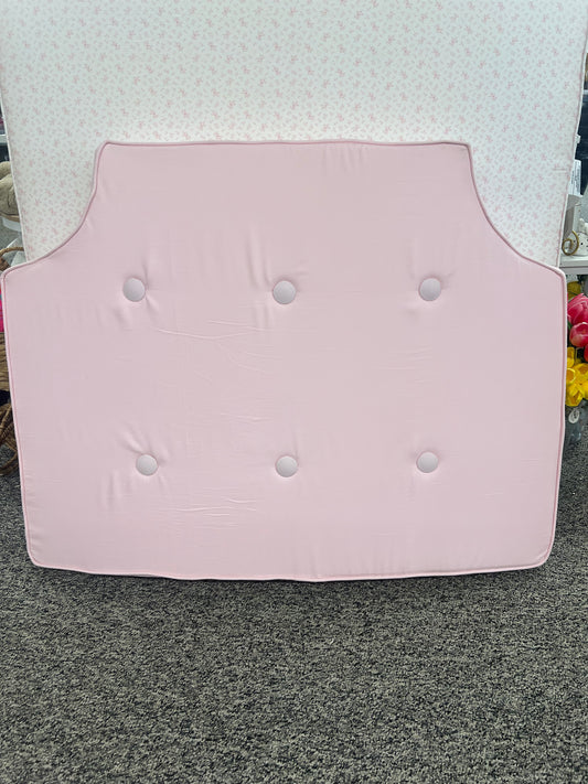 Pillow Headboard Blush With Buttons