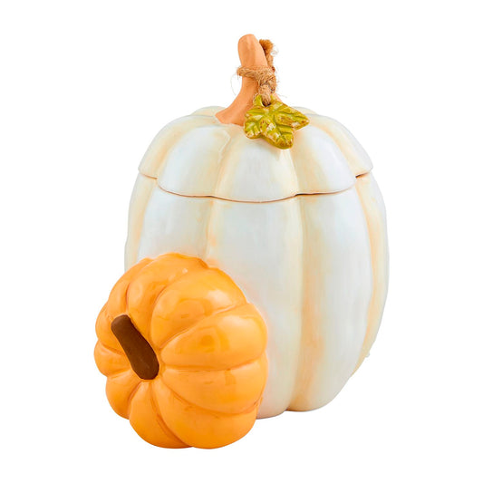 Two Pumpkin Gather Canister