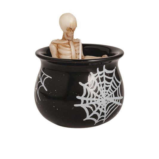 Skeleton Figural Wax Candle