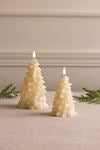 Glitter Tree Flameless Candle