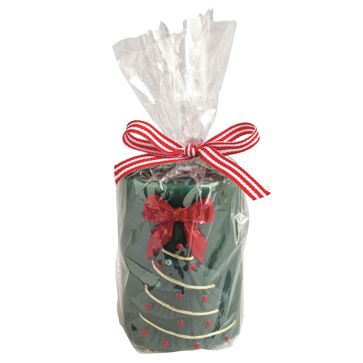 Whimsy Christmas Pillar Candle