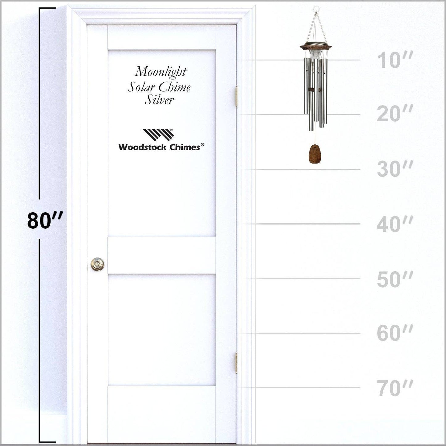 Moonlight Solar Chime™ - Silver
