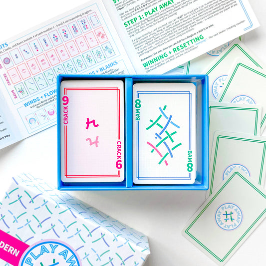 Play Away Mahjong - Modern Playing Card Deck
