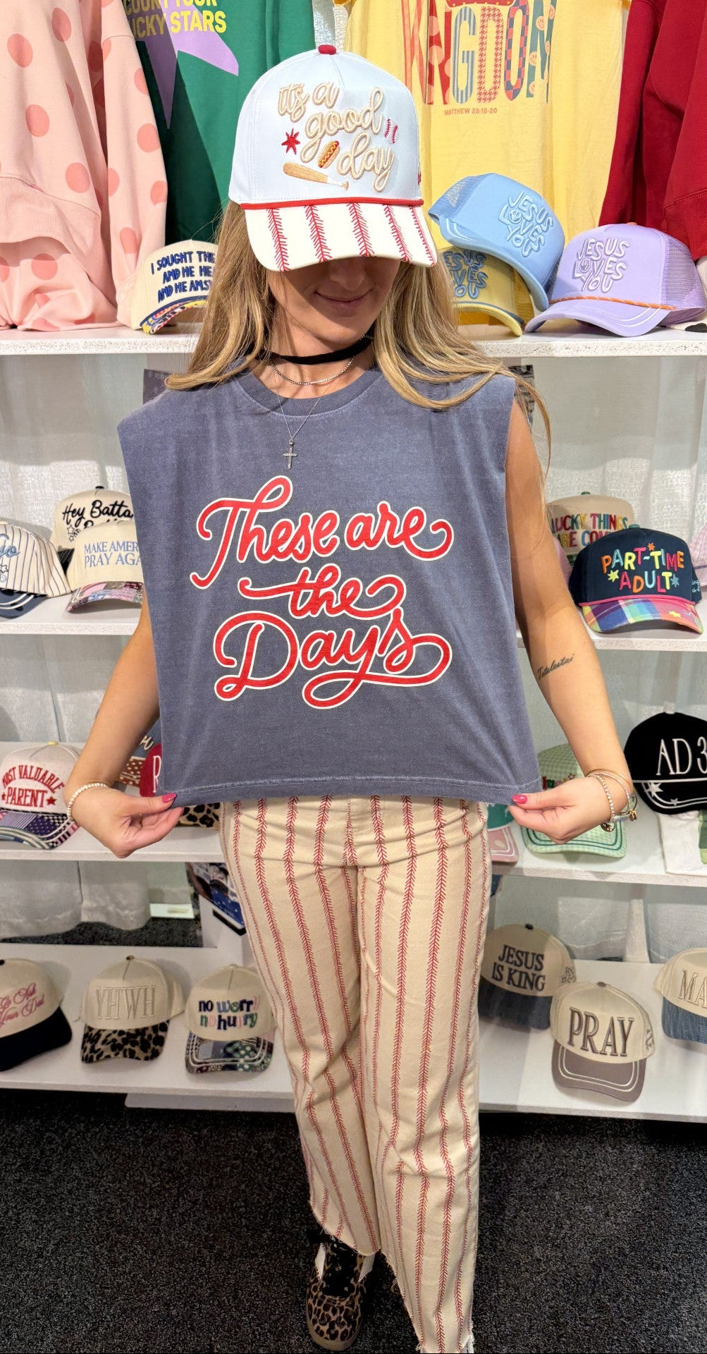 Baseball Stripe Pants