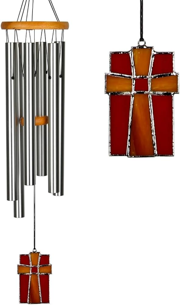 Amazing Grace Chime With Cross