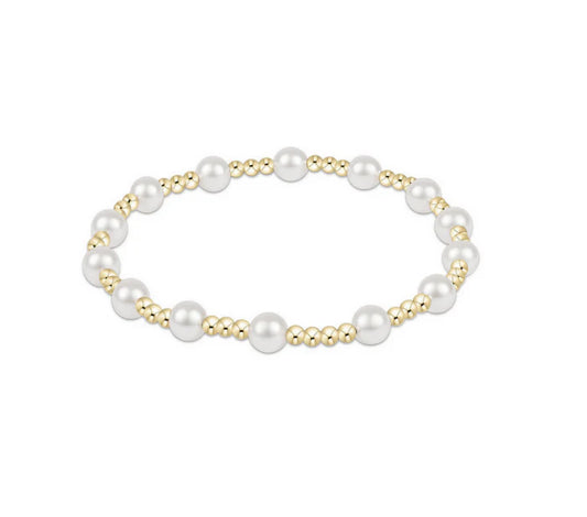 Sincerity Pearl 5mm Bead Bracelet