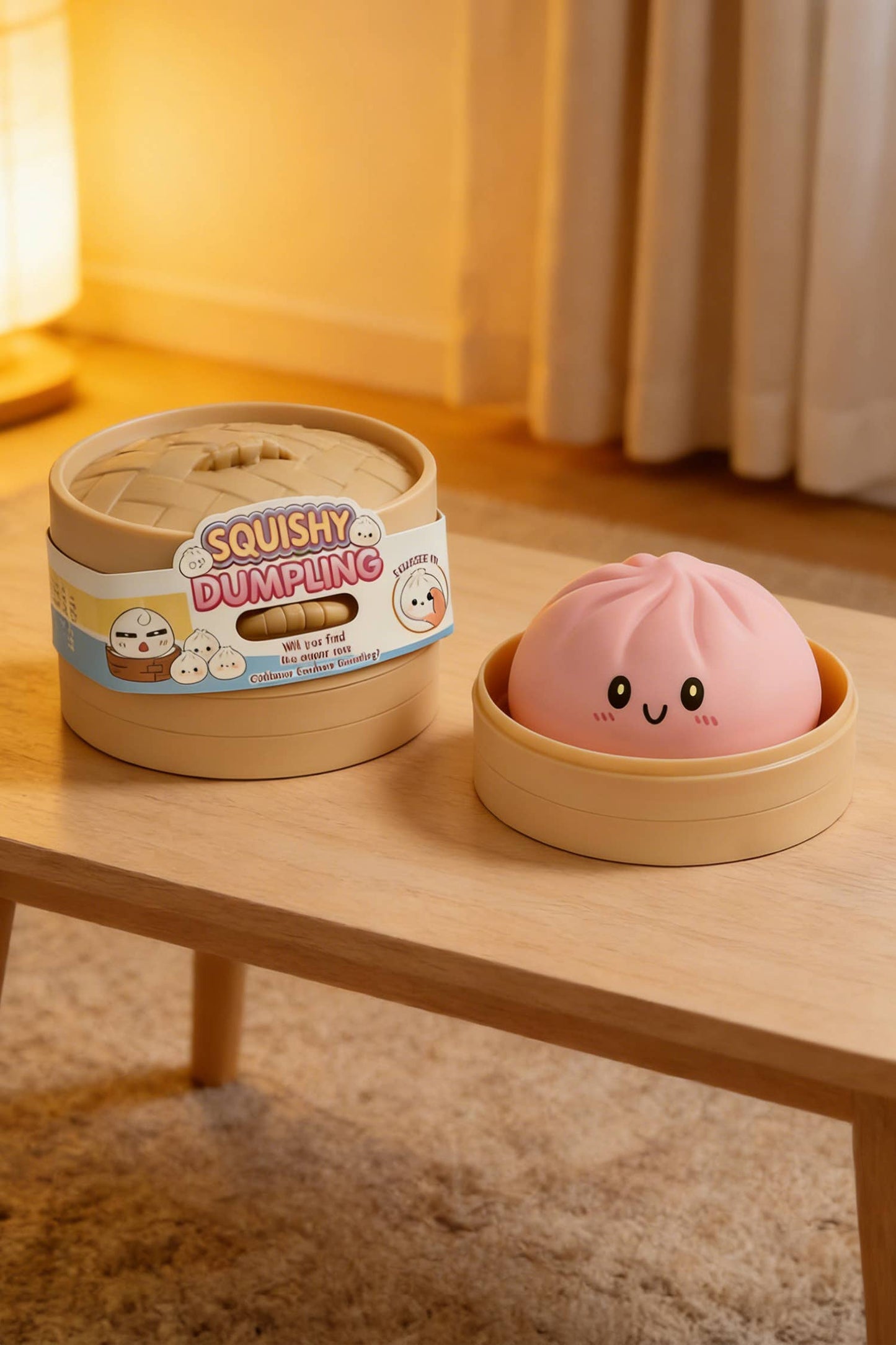 Suprise Dumplin' Squishy Toy: Blossom Case