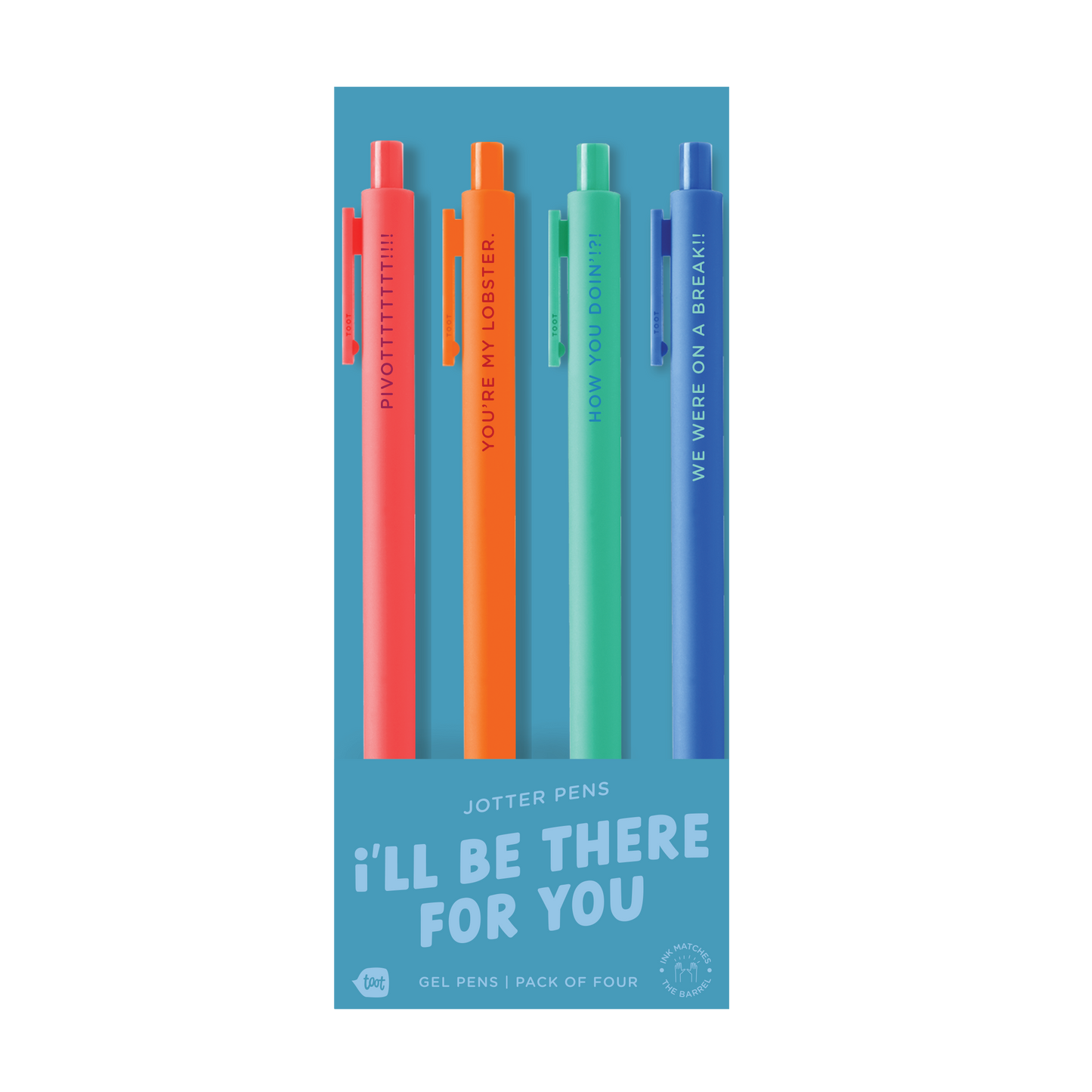 Jotter Sets 4 Pack: I'll Be There For You