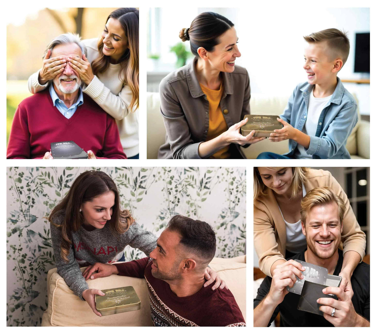 Bass Men's Magnetic Front Pocket Woven Patch Leather Wallet.