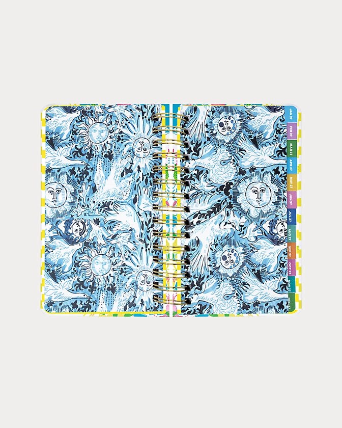 Medium 17 Month Agenda, Lovely Lilly