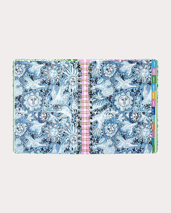 Large 17 Month Agenda, Mint Condition Burst Of Joy
