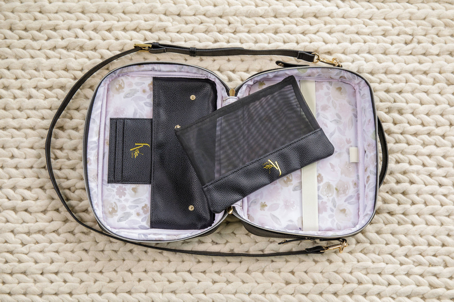 Bible Cover, Bible Bag, Bible Crossbody Bag, BLACK