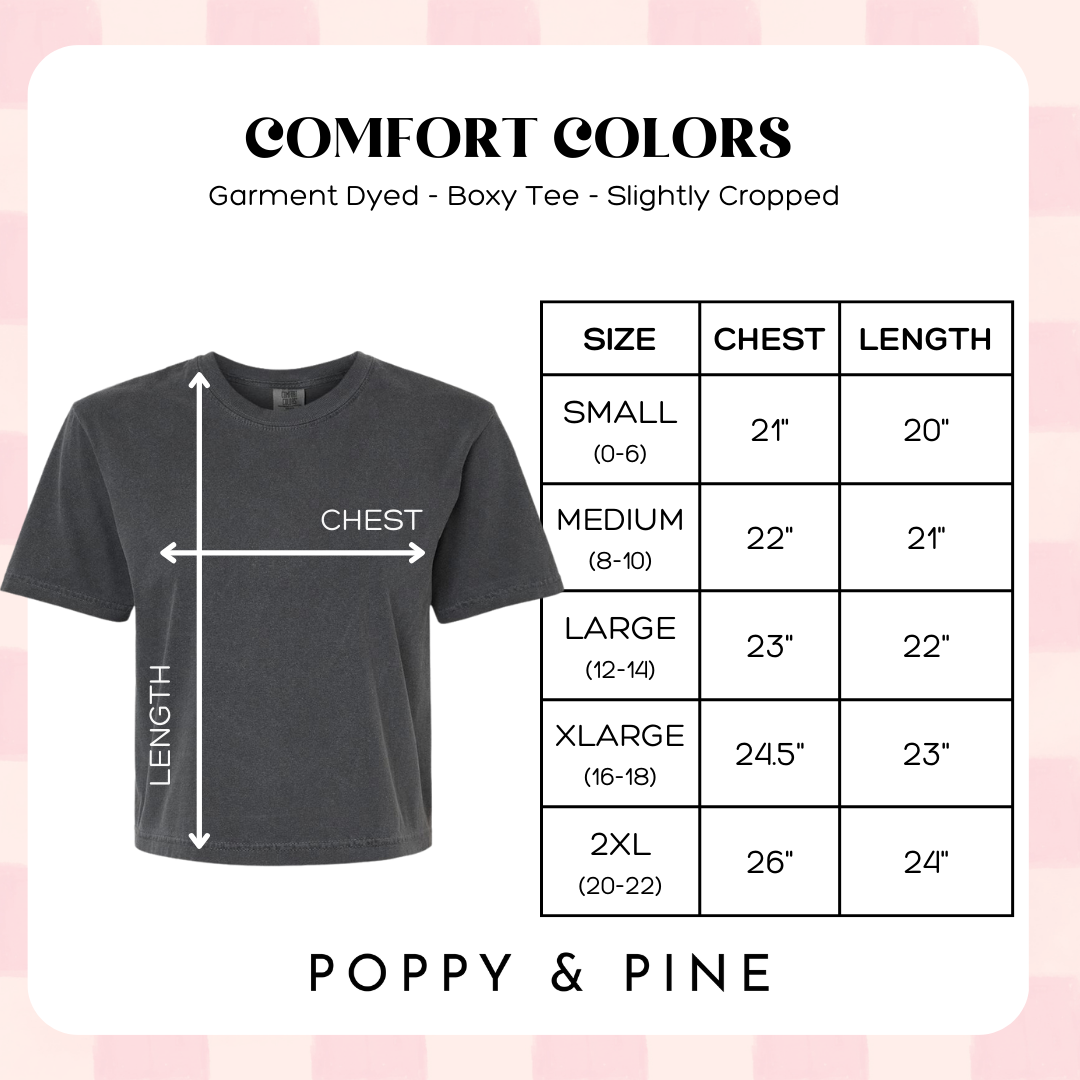 One More Game Crop Tee