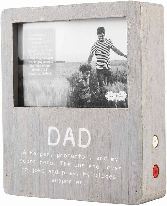 4x6 Dad Frame with Voice Recorder