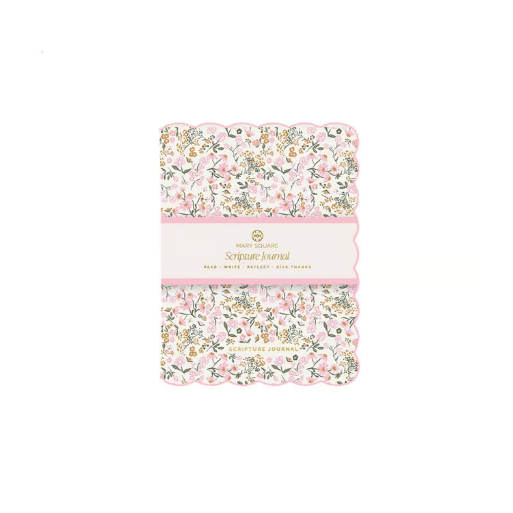 Journal Scripture Petal Charm-Pink