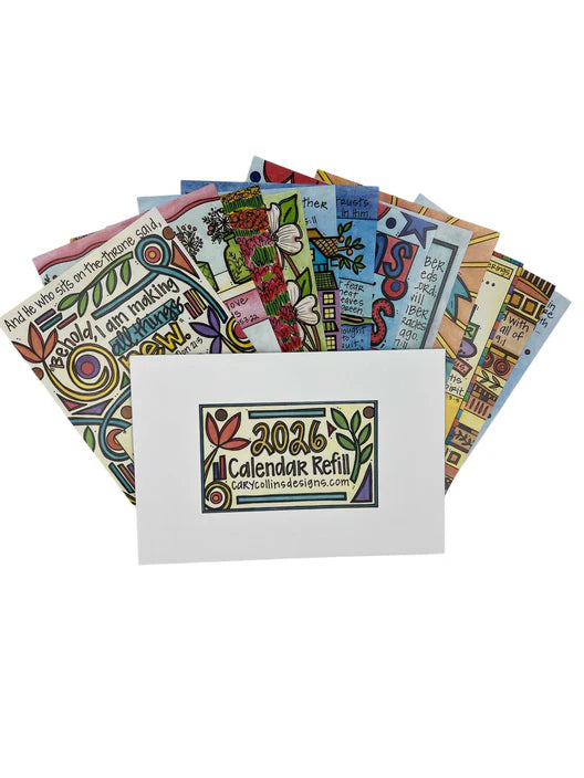 Cary Collins 2026 Calendar Refill