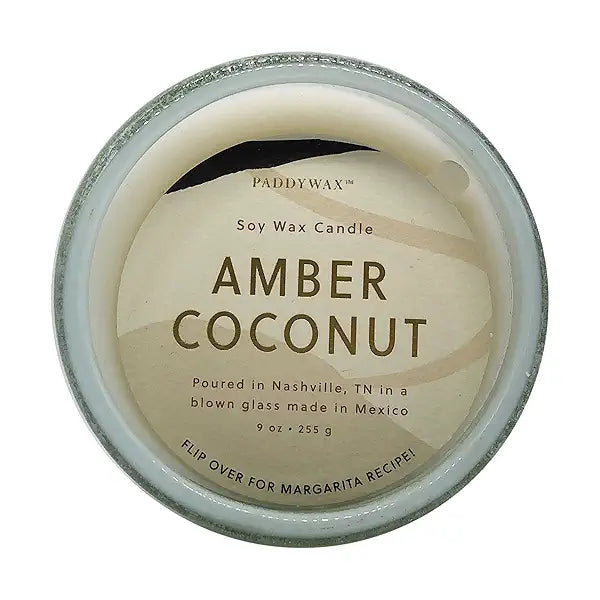 La Playa 9oz White Rim Amber + Coconut