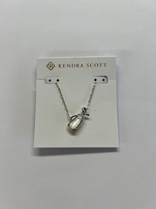 Golf Rhodium Necklace