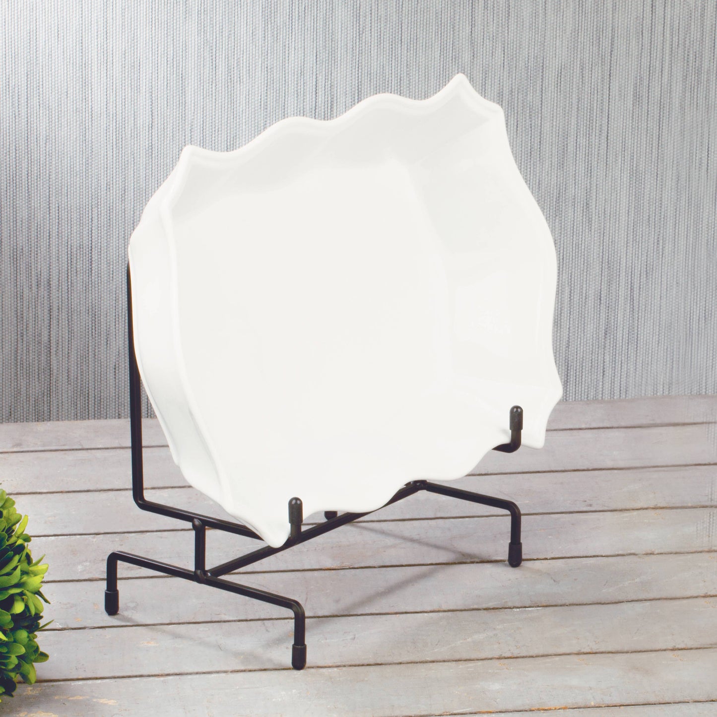 Platter Stand: Black / Large