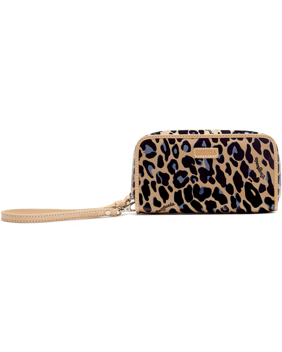 Wristlet Wallet in Blue Jag