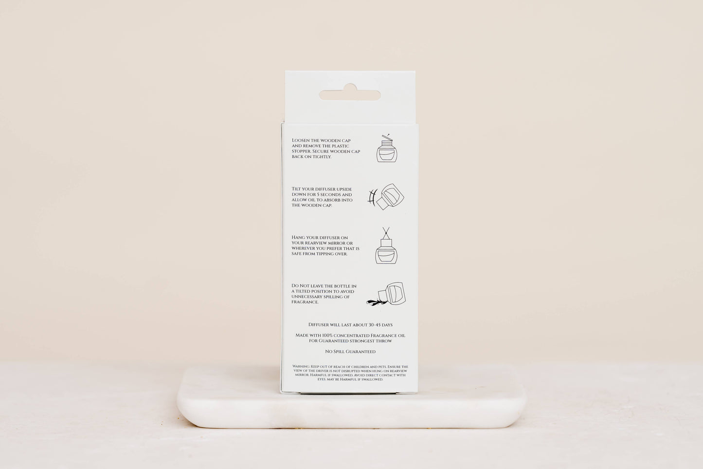 Satsuma Car Diffuser – Mandarin, Orange & Citrus Zest