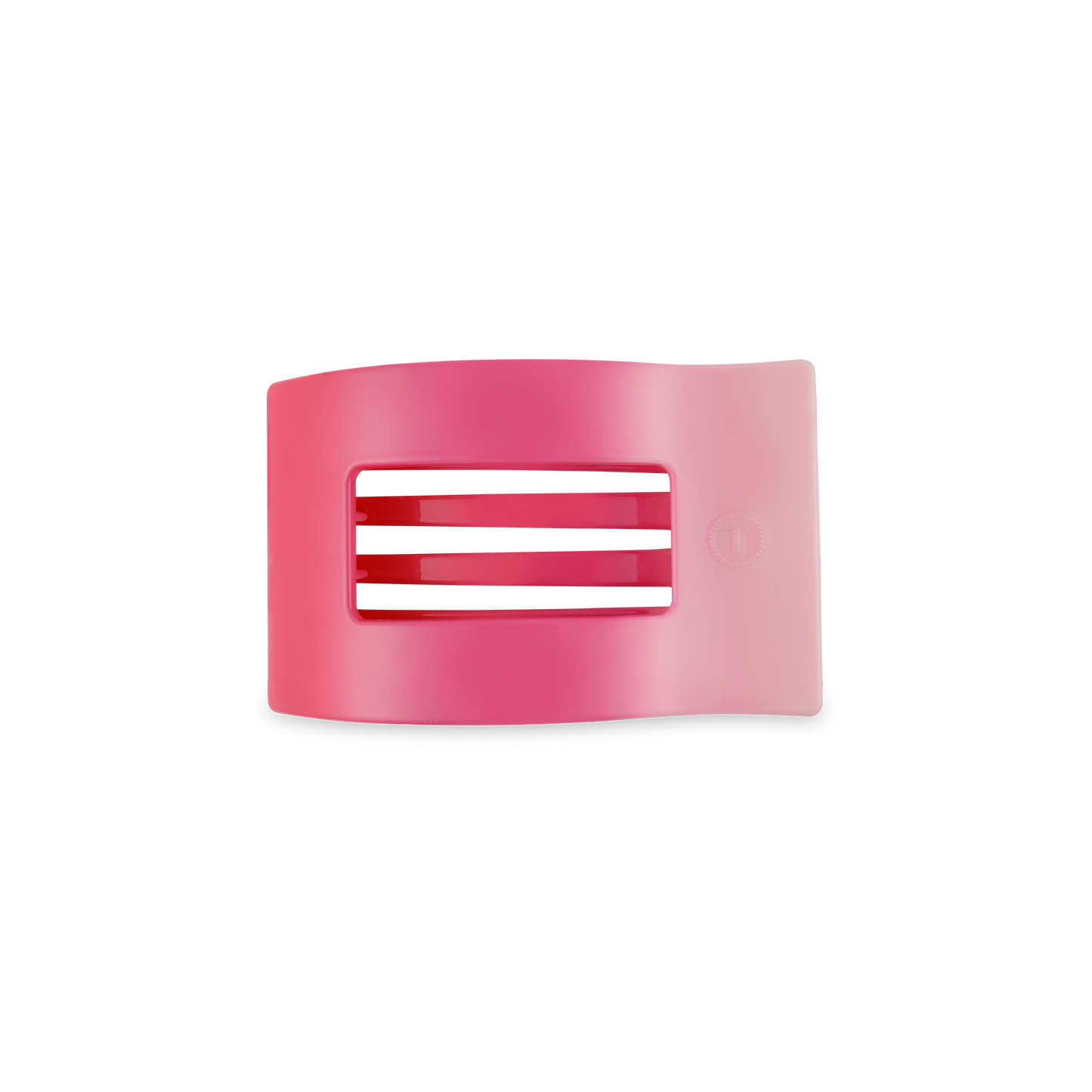 Flat Rectangle Hair Clip | Small | Kiss & Tell