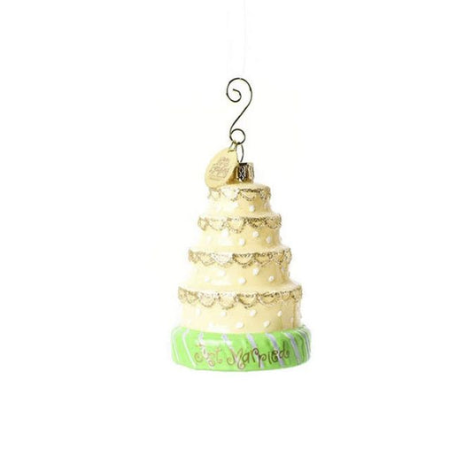 Wedding Cake Shaped Ornament