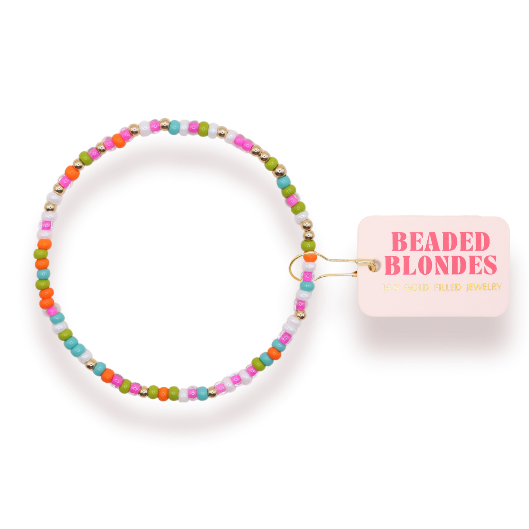 Groovy Sprinkle Anklet: Standard 9 inch