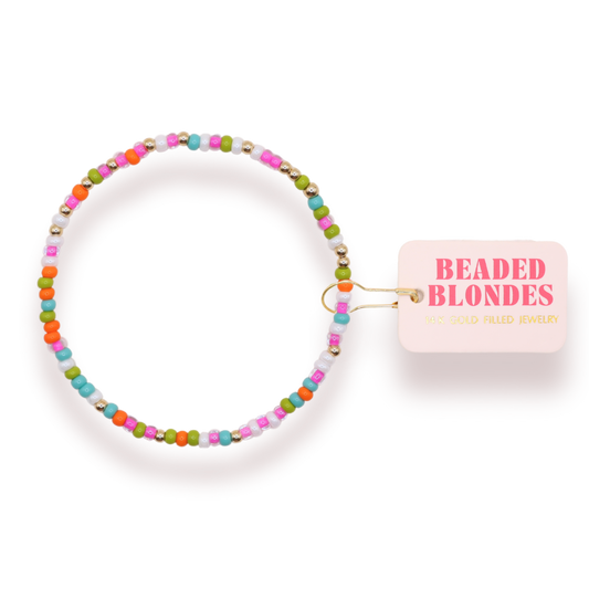 Groovy Sprinkle Anklet: Standard 9 inch