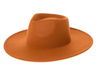 The Original Vegan Felt Rancher Hat Ivory