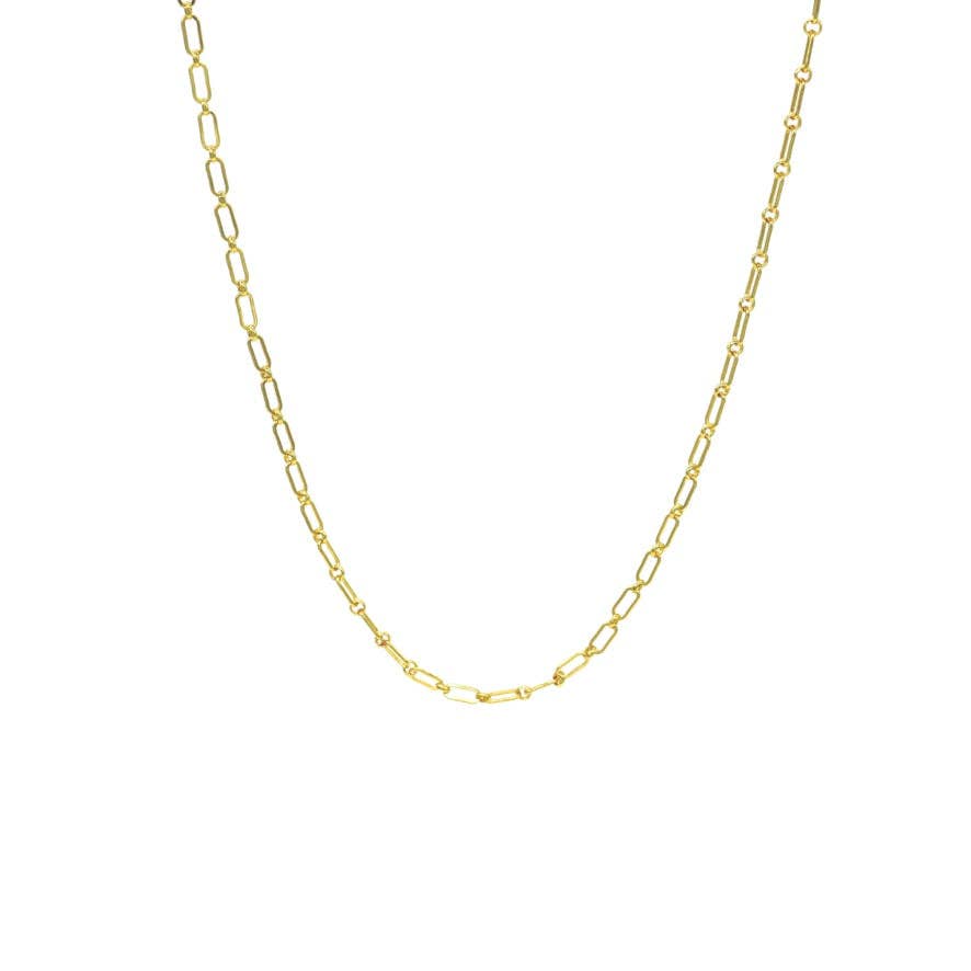 *Gold Paige Necklace: 16"