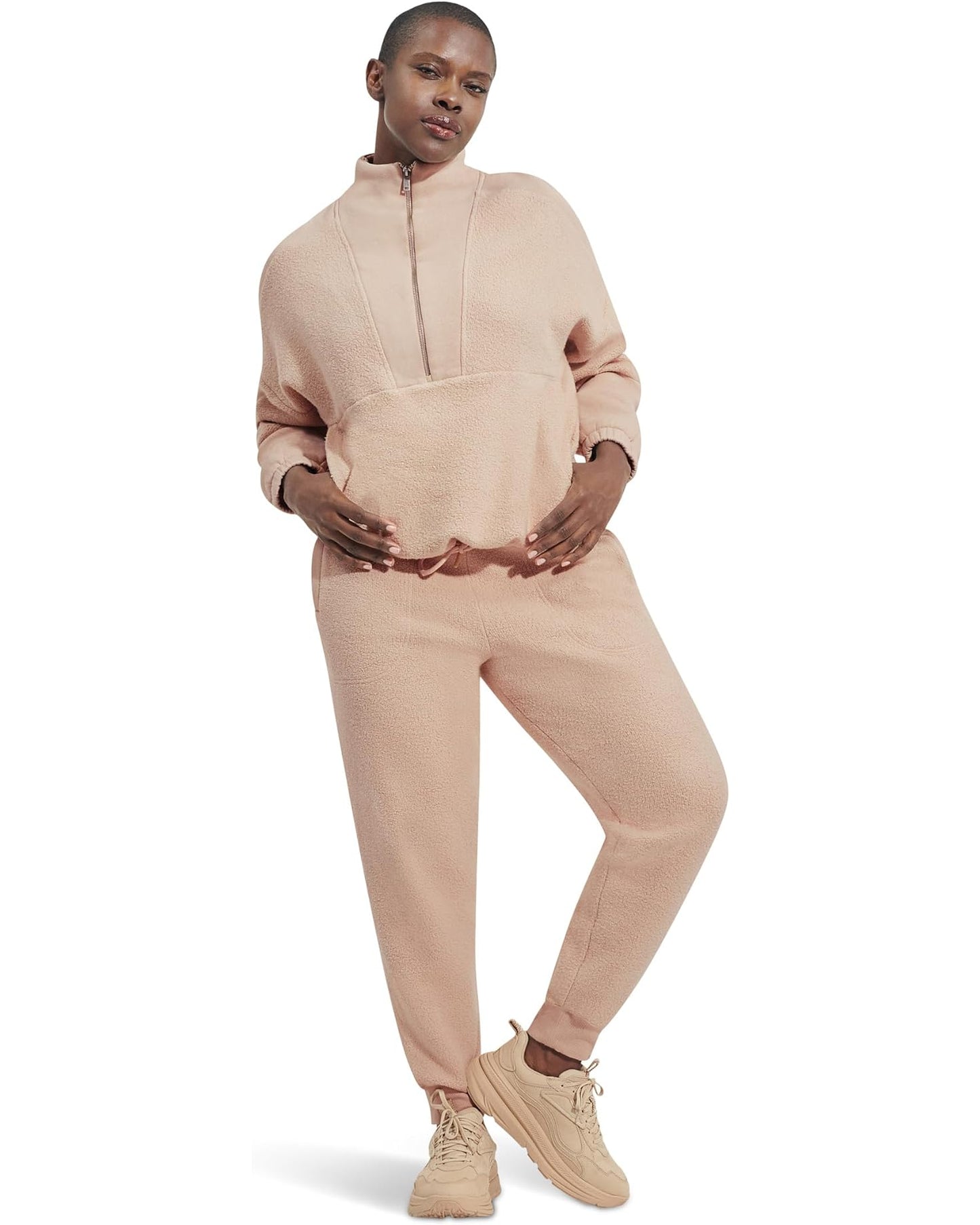 Sofiana Joggers in Tan