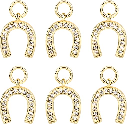 Horseshoe Studded Charm