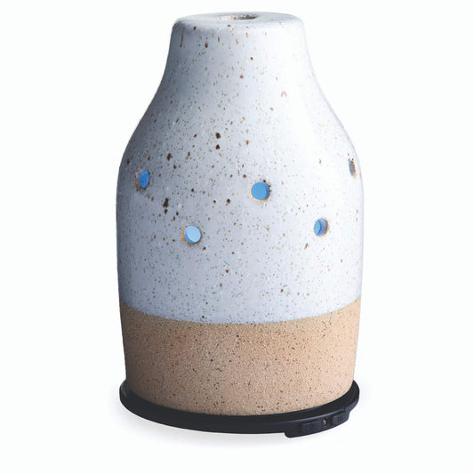 Essential Oil Diffuser in Rustic White