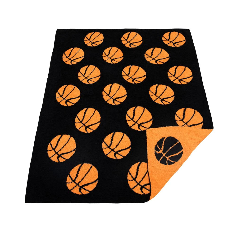 Basketball Chenille Blanket