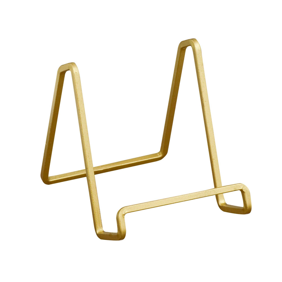 Square Wire Stands: Gold / 6"