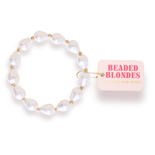 Saylor Bracelet in Gold: Standard 6.75 Inch