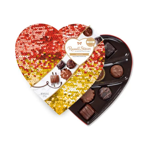 6.25oz Assorted Sequin Heart
