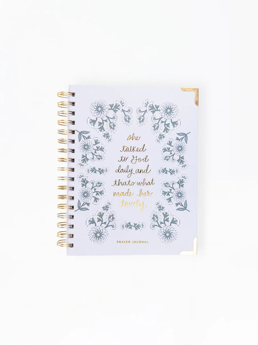 Prayer Journal She Talked To God