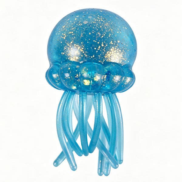 SugarSqueez Squishies® Maltose Jellyfish Glitter Fidget Stress Ball
